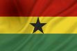 Vlag Ghana - 100x150cm Spun-Poly